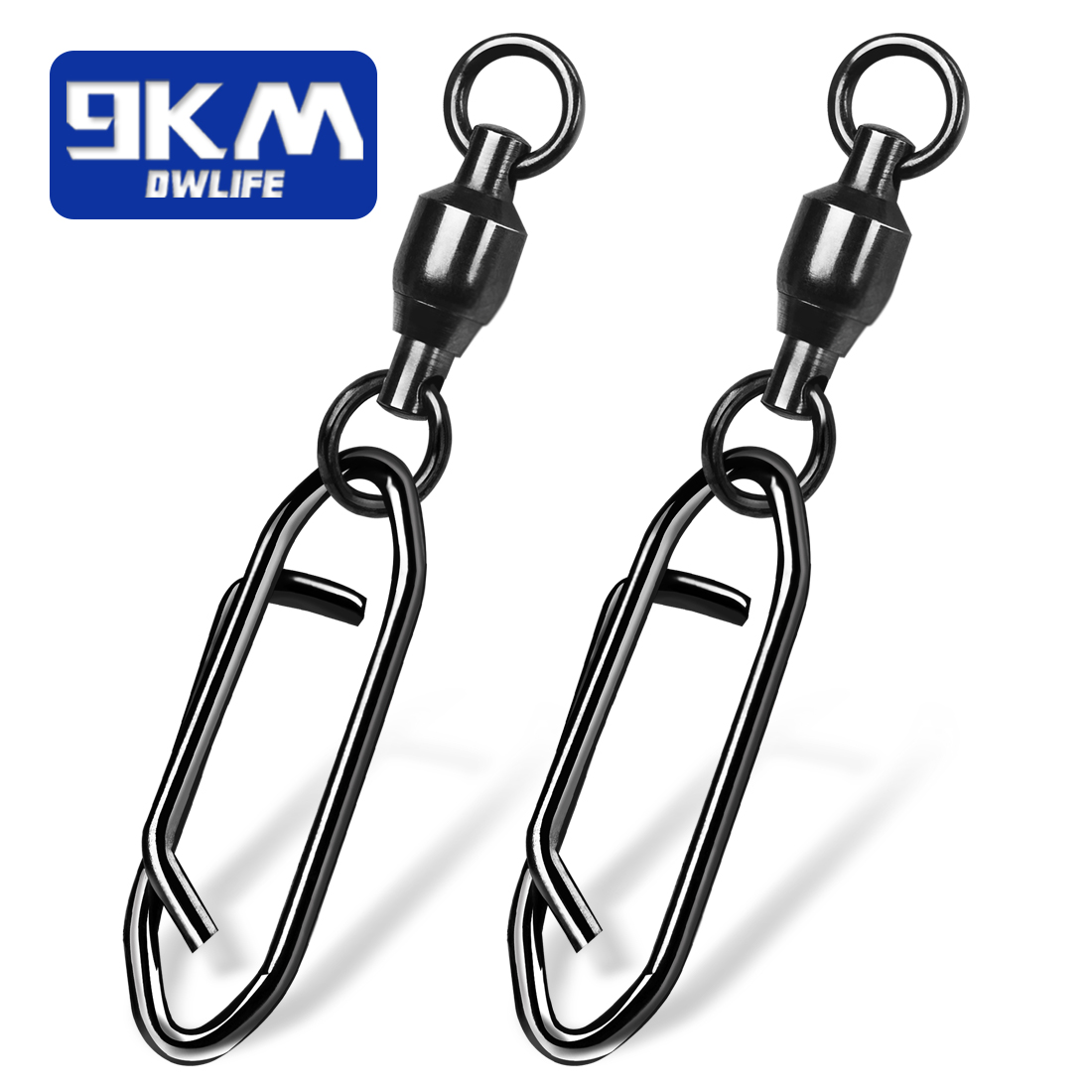 Fishing Hook Offset - Giratórios de pesca snap 25 ~