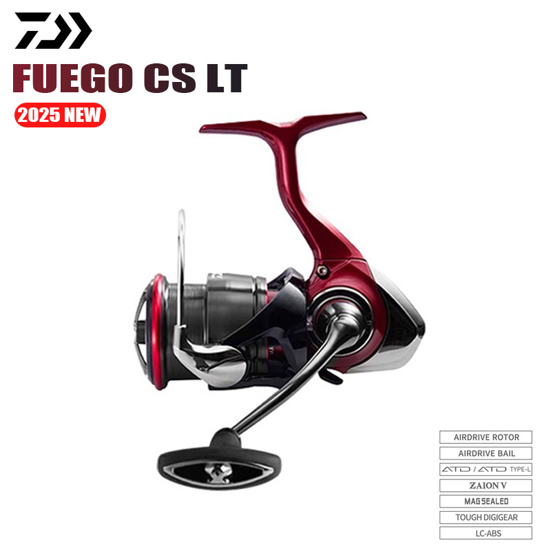 Abu Garcia Reel Max - Daiwa 2025 novo fuego cs lt
