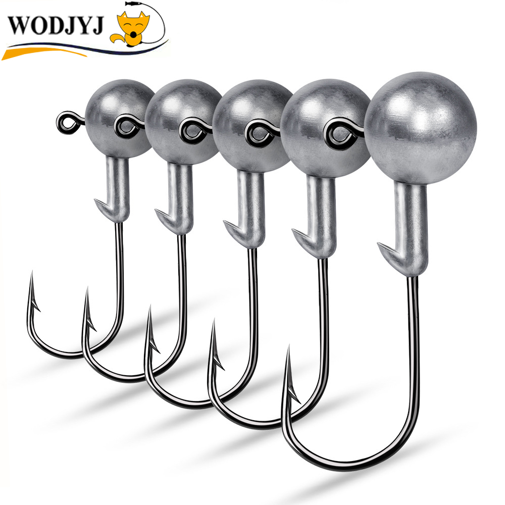 Fishing Hook Offset - Anzol Jig Head de 1g, 2g,
