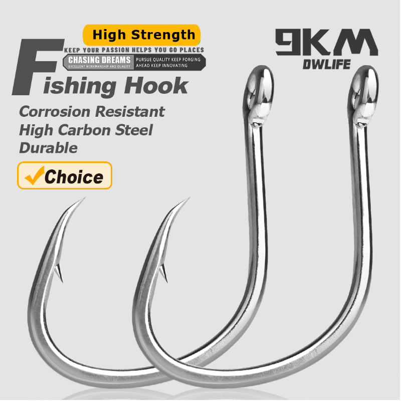 Fishing Hook Offset - Ganchos de pesca de 9km, ganchos
