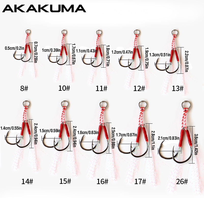 10 pçs ganchos de pesca único  - Fishing Hook Offset avaliação e preço