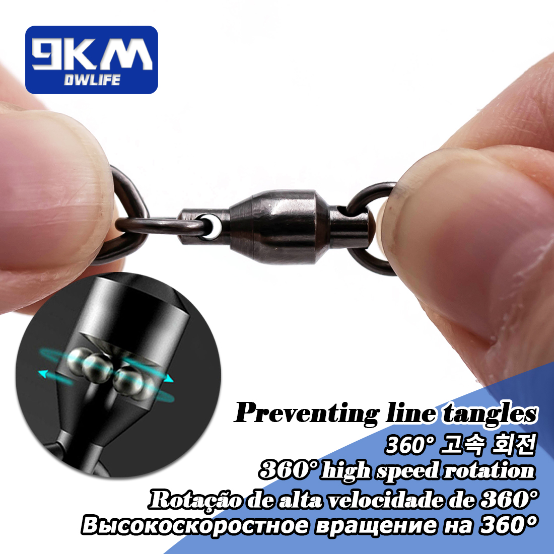 Giratórios de pesca snap 25 ~  - Fishing Hook Offset avaliação e preço
