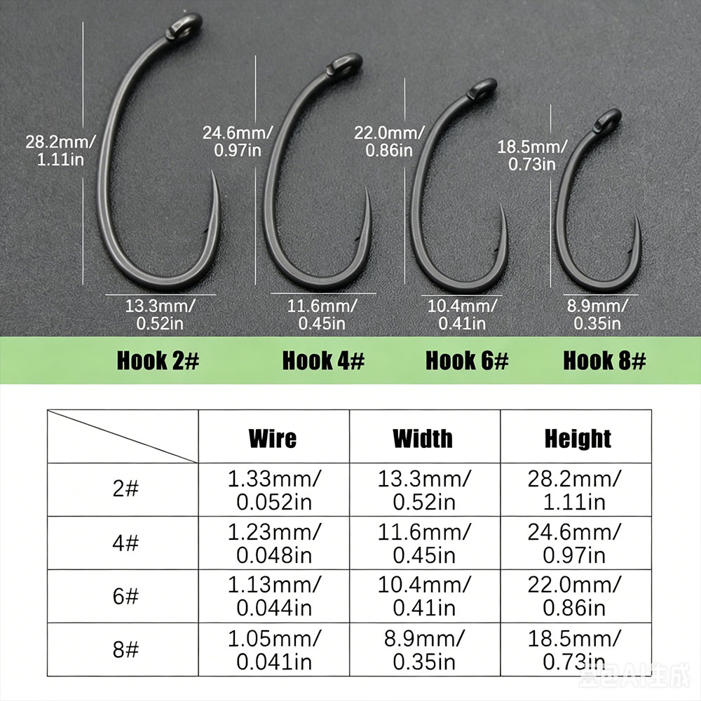 10 pçs gancho de pesca da carp - Fishing Hook Assortment avaliação e preço