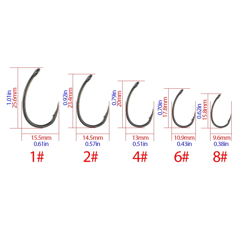 Hirisi 50 peças de anzóis farp - Fishing Hook Assortment avaliação e preço